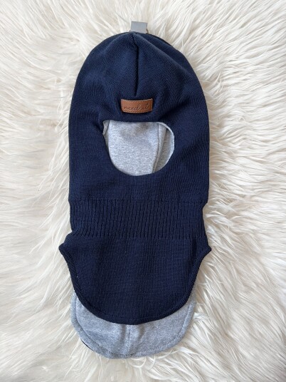 Need it   Balaclava i ull/bomull m vindstopper Kl
