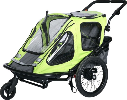 Sykkelvogn Trekker Sport for 2 barn
