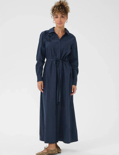 Cream Crisabelle Shirt Dress Navy 34 Cream Crisabelle Shirt Dress Navy 34