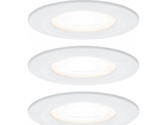Paulmann 934.42 Indbygget Lysplade Gu10 3 PæreR Led 2700 K Hvid