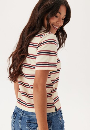 Only Onlevie S/S Polo Top Only Onlevie S/S Polo Top