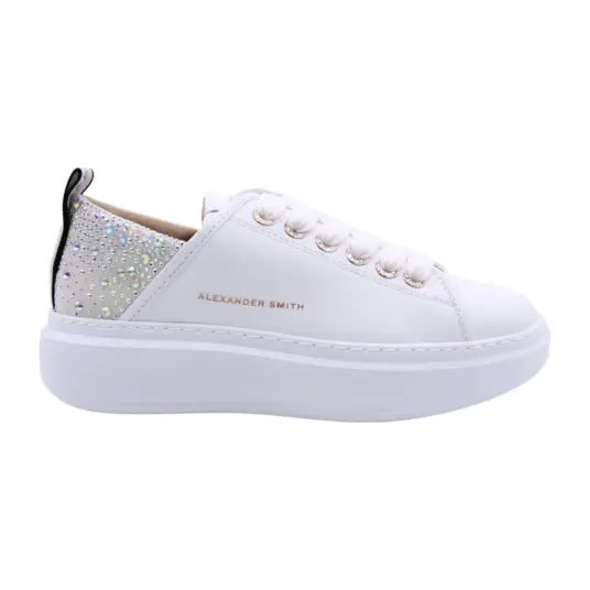 Alexander Smith Dame Sko Hvit 39 EU, Alexander Smith Dame Sko Hvit 39 EU,