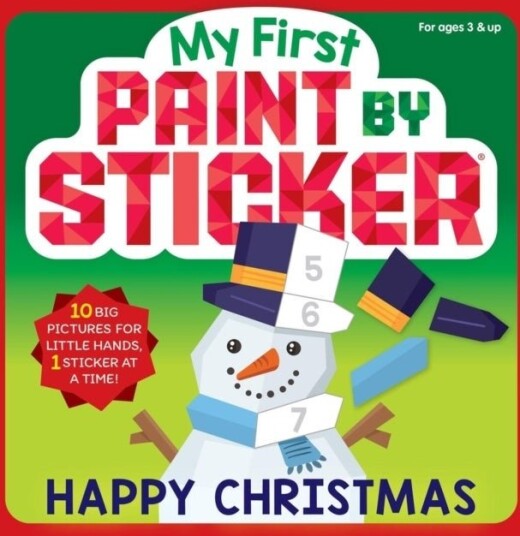 My First Paint by Sticker: Happy Christmas My First Paint by Sticker: Happy Christmas