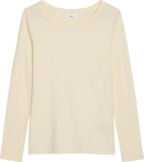 Marc O"Polo T Shirt Lsl Round Neck Slim Fit   WHITE BLUSH   XL