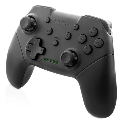 Nyko Core Tr??dl??s Kontroller til Nintendo Switch   20 Timers Batteritid   Svart