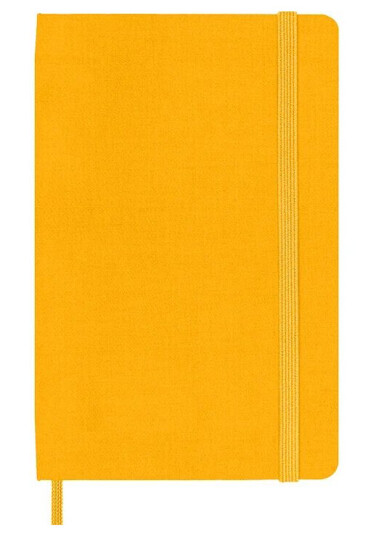 Moleskine Notatbok Moleskine Orange Ylw Pocket Linjert