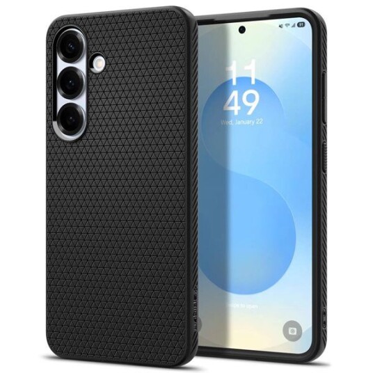 Spigen Liquid Air Deksel for Samsung Galaxy S25+ - Matte Black