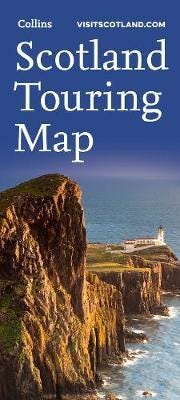 Scotland Touring Map Av Collins Maps