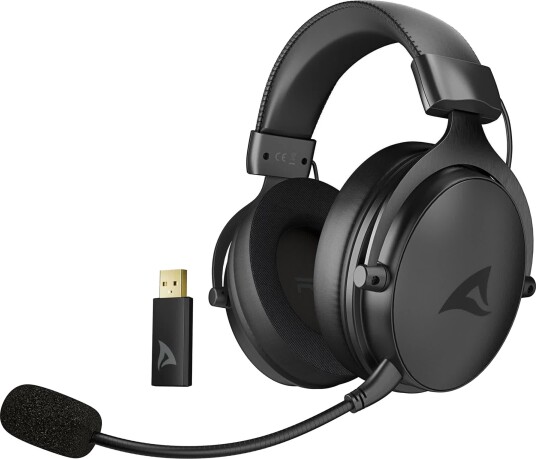 Sharkoon Skiller SGH40W Trådløst Gaming Headset Svart Sharkoon Skiller SGH40W Trådløst Gaming Headset Svart