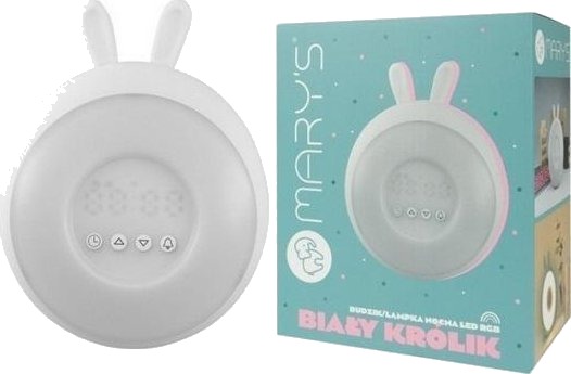 Vekkerklokke Led Nattlys Rgb Rosa Kanin Vekkerklokke Led Nattlys Rgb Rosa Kanin