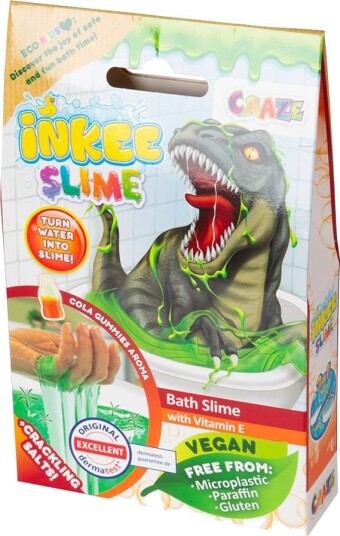 Craze Inkee Dinosaur Badeslim med Cola Vingummi Aroma