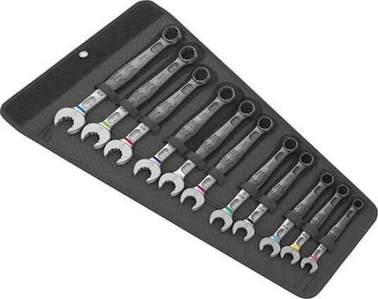 Wera Joker 6003 11-delt Kombinasjonsnøkkelsett 8-19mm med Stålhode