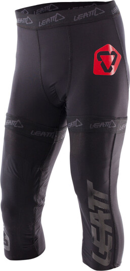 Leatt Knee Brace Shorts XS S Svart Rød