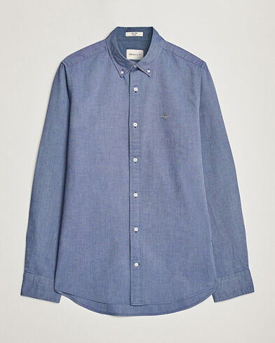 GANT Slim Fit Oxford Shirt Persian Blue