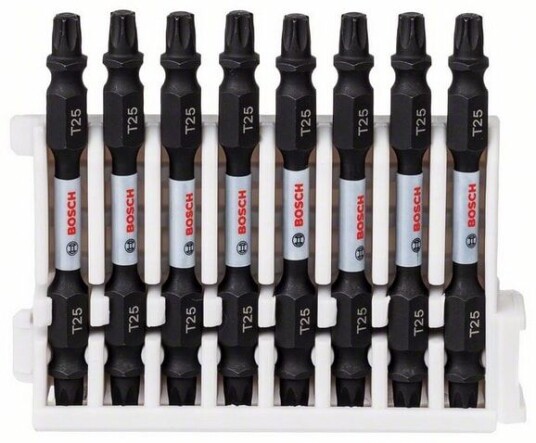 Bosch Impact Control Skrutrekkerbits, Pakke, 8 Stk.
