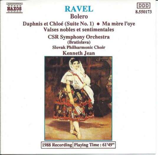 Ravel Csr Symphony Orchestra Bratislava Boléro  Daphnis Et Chloé Suite No. 1  Ma Mère L'Oye  Valses Nobles Et Sentime