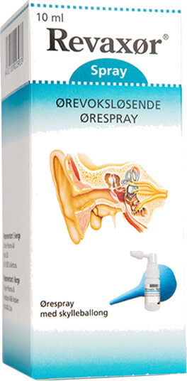 Revaxør Voksløs ørespray, 10 ml Revaxør Voksløs ørespray, 10 ml