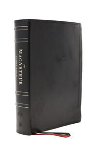 Esv, Macarthur Study Bible, 2nd Edition, Leathersoft, Black