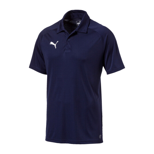 Puma Teamliga Sideline Polo, poloskjorte herre XS Puma Black-Puma Whit