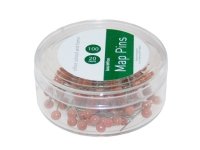 Kortnåle 4 mm x 20 mm rød - (100 stk.)