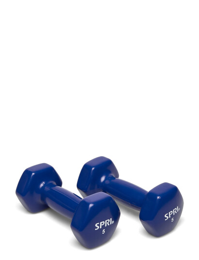 Spri Spri Dumbbell Vinyl 2,3Kg/5Lb Pair Blue 2.3KG Spri Spri Dumbbell Vinyl 2,3Kg/5Lb Pair Blue 2.3KG