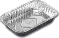 Alubakke 308 Ml 160X110x26 Mm,140 Stk/Pk