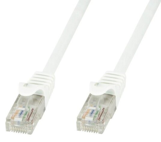 Techly Icoc U6-6U-005-Wht 0,5 M Cat6 U/Utp Utp Rj-45 Rj-45 Hvit