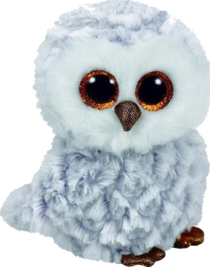 Ty Ty Beanie Boos Owlette Hvit Ugle 24 Cm 37086