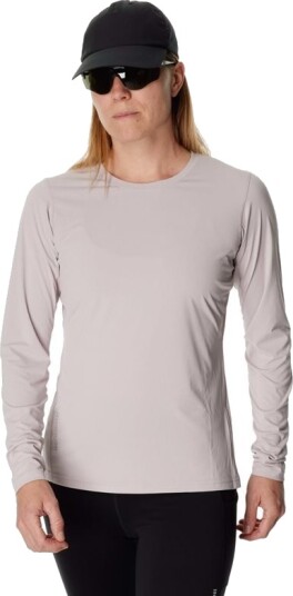 Houdini W"s Pace Air LS Tee Silver Purple
