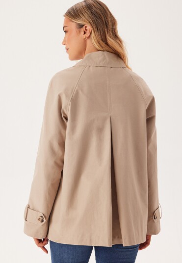 BUBBLEROOM Short Raglan Jacket Beige L