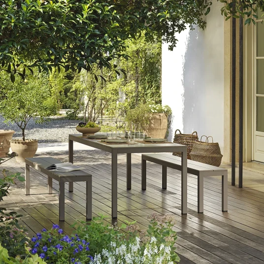 Nardi Rio Spisebord 140/210x85 cm Tortora Nardi Rio Spisebord 140/210x85 cm Tortora