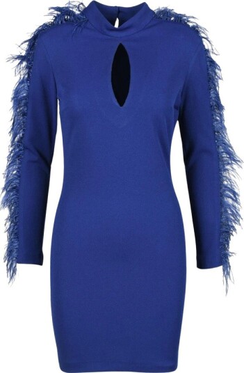 Access Fashion Dame Kjoler Blå L,