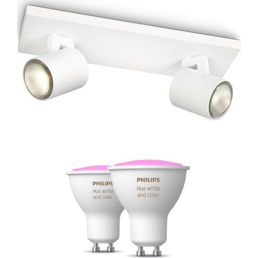Philips Hue Runner spotter i tak 2 White Color Ambiance pærer