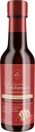 Viltvoksende Tyttebærsaus 150ml Viltvoksende Tyttebærsaus 150ml