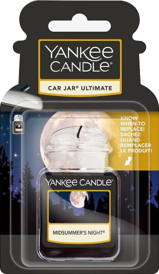 Yankee Candle Car Jar Ultimate Midsummers Night Svart Yankee Candle Car Jar Ultimate Midsummers Night Svart