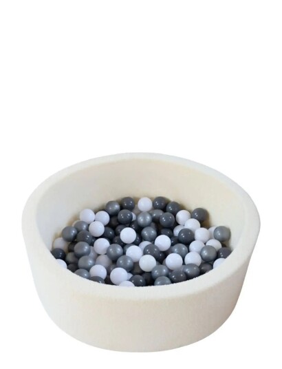 Luna Bambini Ball Pit Teddy Grey ONE SIZE Luna Bambini Ball Pit Teddy Grey ONE SIZE