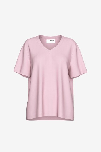 Selected FEMME - Topp slfEssential SS V-neck Tee