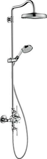 Axor Montreux Showerpipe 240 1jet Ø240 mm, Krom Axor Montreux Showerpipe 240 1jet Ø240 mm, Krom