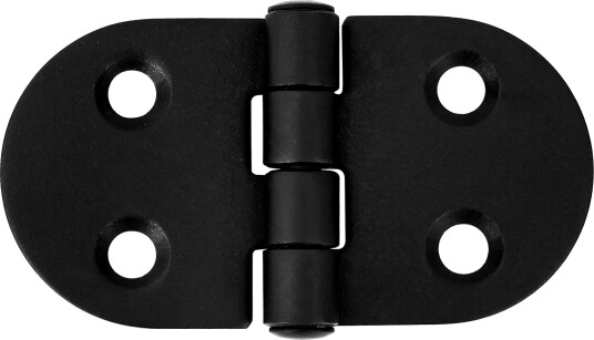 1852 Hengsel 40 x 74 mm syrefast sort