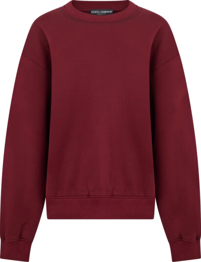 Dolce & Gabbana Herre Gensere & Hettegensere Rød L,