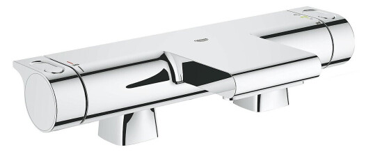 Grohe Grohtherm 2000 badekarbatteri For flis/karkant, Krom