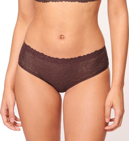 Sloggi Truser ZERO Feel Lace 2.0 Hipster Brun X-Small Dame Sloggi Truser ZERO Feel Lace 2.0 Hipster Brun X-Small Dame