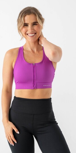 Röhnisch Essential Zip Sportsbra Rosa XS