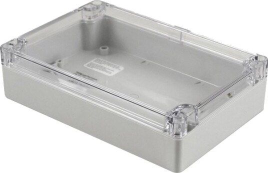 Hammond Electronics 1554Hl2gycl Universalskap 180 X 120 X 45 Polykarbonat Grå 1 Stk