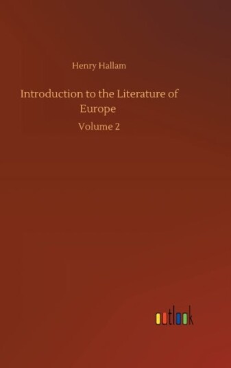 Introduction to the Literature of Europe Introduction to the Literature of Europe
