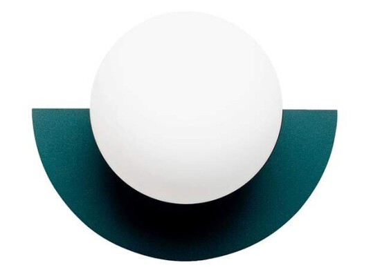 Swedish Ninja - Candy Big Circle 180 L Vegglampe Peacock Green Swedish Ninja