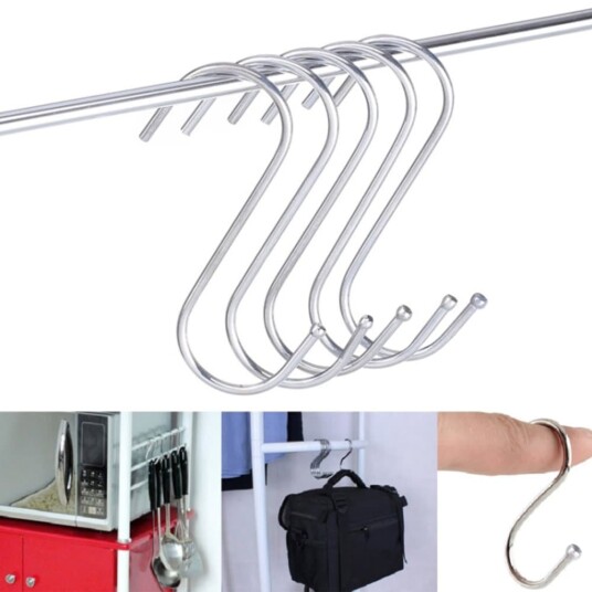 10 Pack Krokar / Klädhängare Hängare 7 cm
