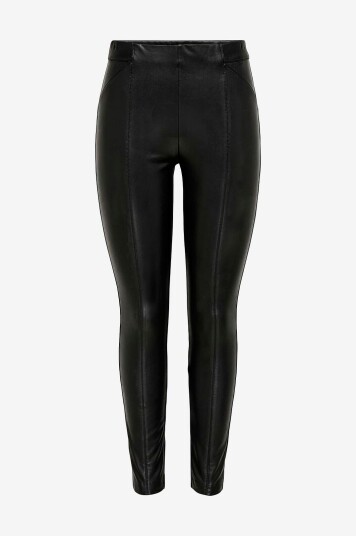 Only   Leggings onlJessie Faux Leather Legging   Svart