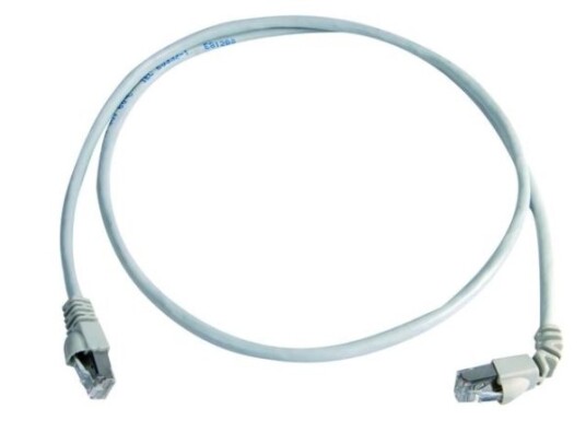 Telegärtner Cat.7 Mp8 Fs 600 Lszh 2.0M 1X90-Degrees 2 M Grå Telegärtner Cat.7 Mp8 Fs 600 Lszh 2.0M 1X90-Degrees 2 M Grå