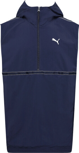 PUMA Puma Class Relaxed Pinnacle Half Zip Hoodie   Navy   S